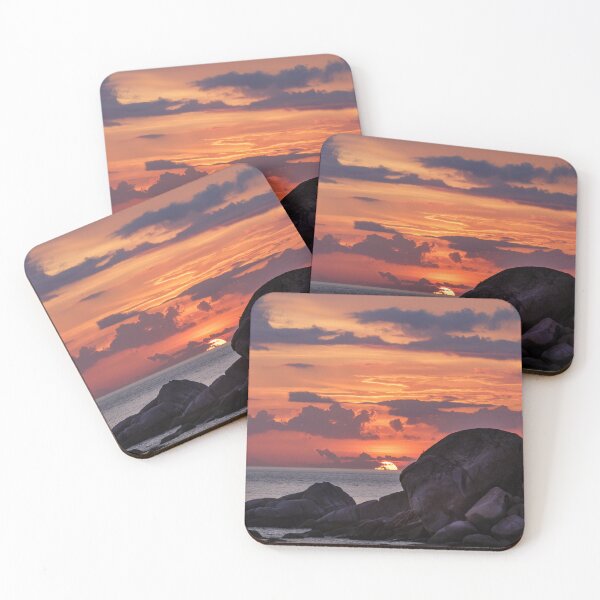 Item preview, Tropical Rocks Sunset on Koh Tao, Thailand designed and sold by jnvdub.