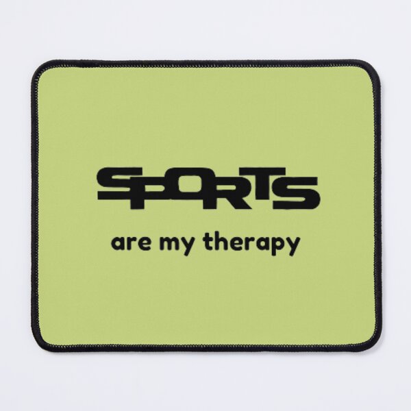 Item preview, Sports are my therapy designed and sold by HASSANBADRI2050.