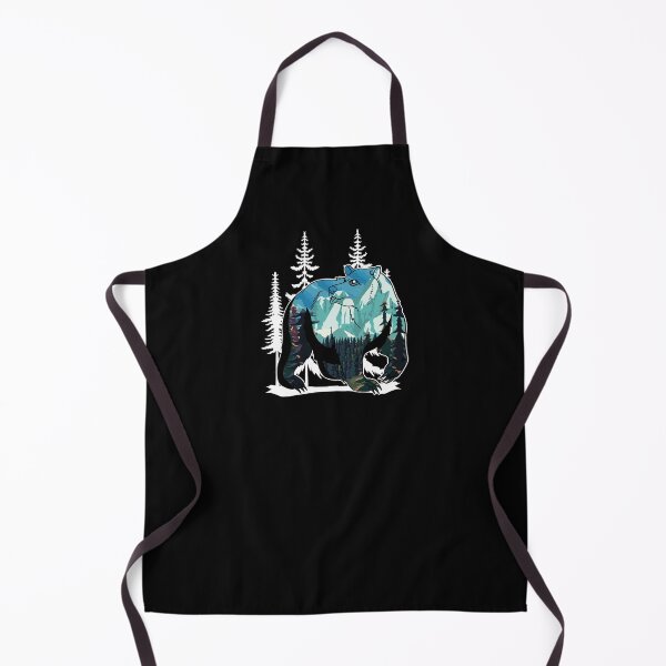Item preview, Trees Mountain Nature Forest Animal Grizzly Bear designed and sold by bestshirtdesign.