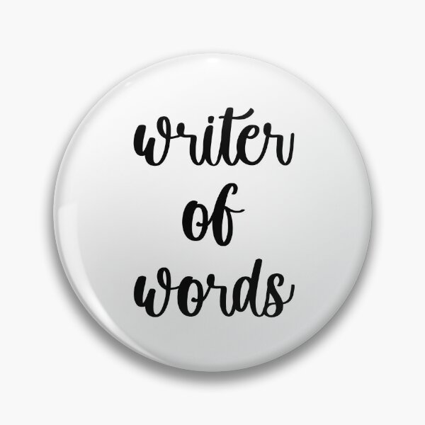 Item preview, Writer of Words; Gifts for writers and bloggers designed and sold by WoollyOrbit2000.