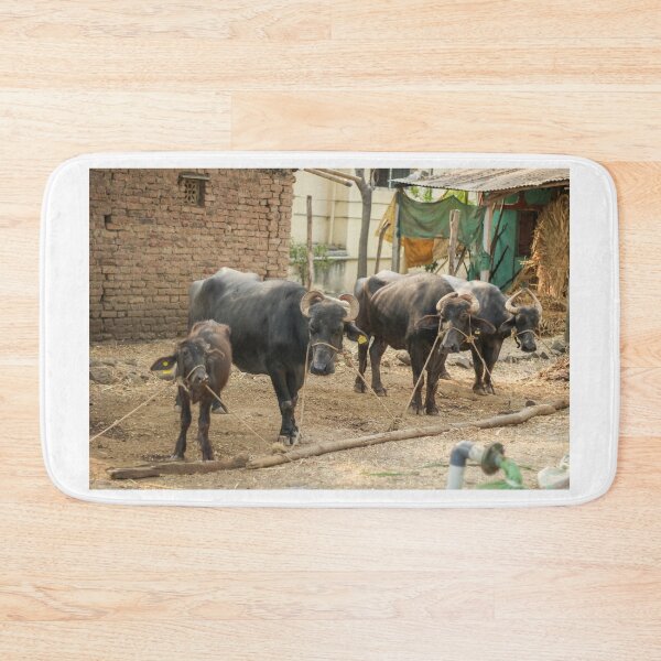 Item preview, The Indian Buffalo and Calf designed and sold by ElloraSocial.