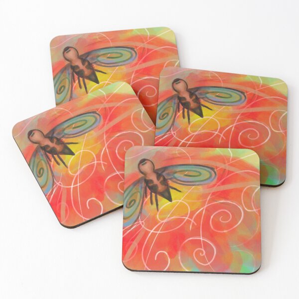 Item preview, HAPPY BEE  FLYING designed and sold by MonicaArtist.