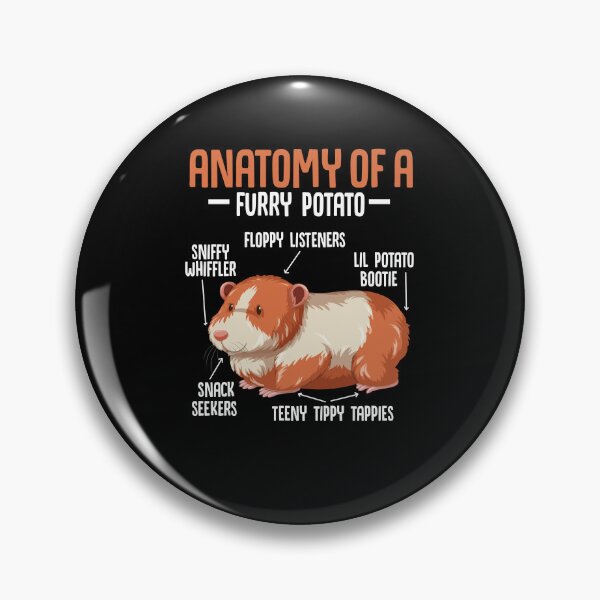 Item preview, Guinea Pig Anatomy Of A Furry Potato Guinea Pig Household Pet Animal designed and sold by millierandall2.
