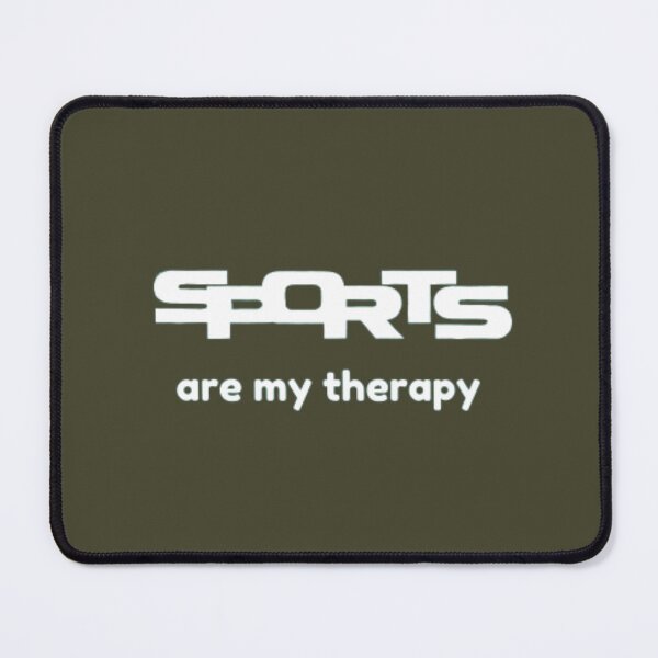 Item preview, Sports are my therapy designed and sold by HASSANBADRI2050.