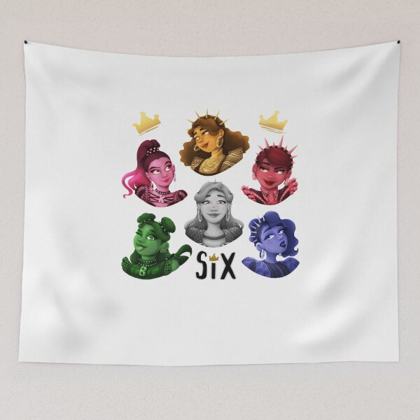 Item preview, Music Vintage Six Queens The Musical Gift Music Fans designed and sold by Olivieramastrom.