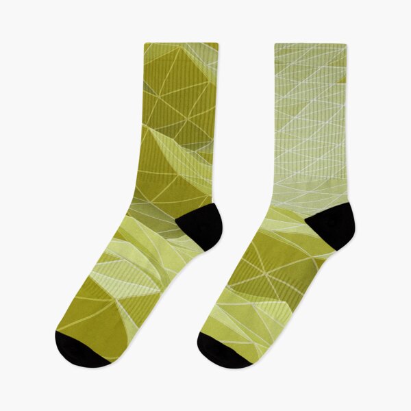 Item preview, Abstract Digital. Creative idea futuristic wave Texture Lowpoly Origami art on yellow designed and sold by Gugurat.