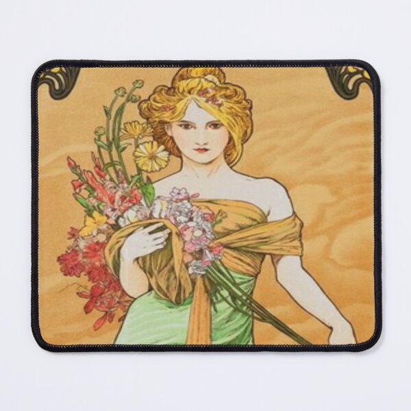 Item preview, Alphonse mucha moonlight designed and sold by Olivia-One.