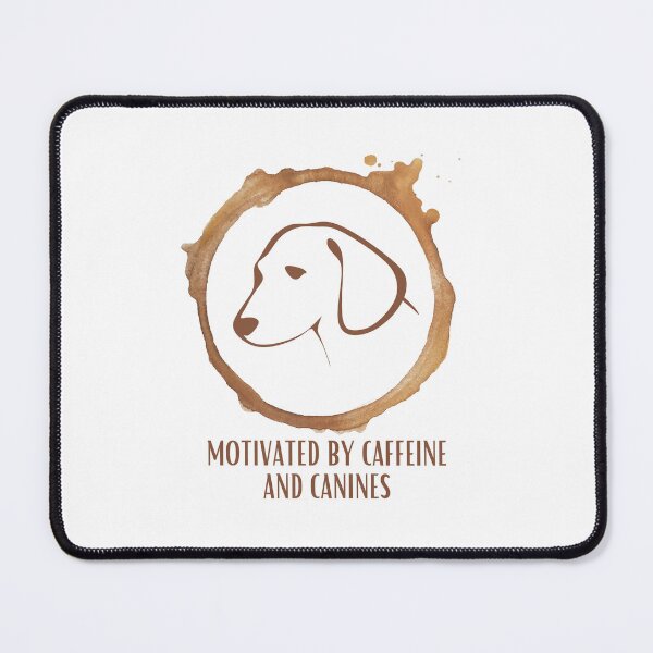 Item preview, Caffeine and Canines designed and sold by BookOfE.