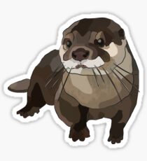 Loutre significative Sticker