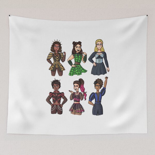 Item preview, Special Present Six Queens Gift Movie Fans designed and sold by Olivieramastrom.