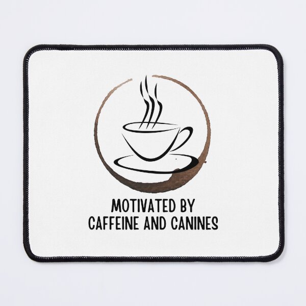 Item preview, Caffeine and Canines designed and sold by BookOfE.
