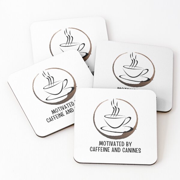 Item preview, Caffeine and Canines designed and sold by BookOfE.