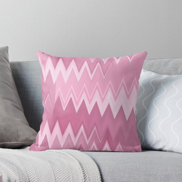 Item preview, Abstract zig zag pattern Pink lines- Graphic design designed and sold by Gugurat.