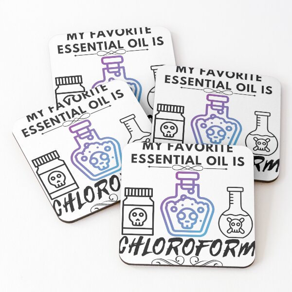 Item preview, My Favorite Essential Oil is Chloroform  designed and sold by MysticalSister.