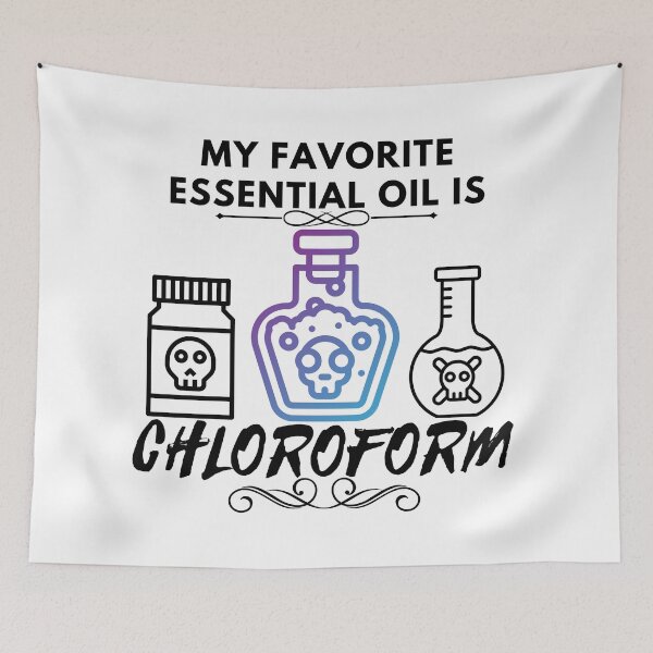 Item preview, My Favorite Essential Oil is Chloroform  designed and sold by MysticalSister.