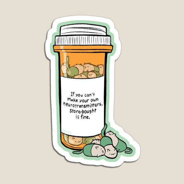 Purrozac Perscription Magnet