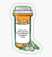 Purrozac Perscription Sticker