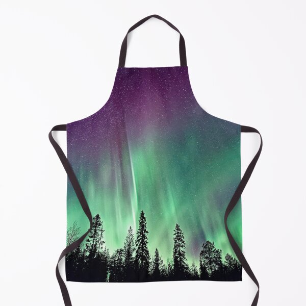 Item preview, Aurora borealis on night sky photography designed and sold by Tjokko-chan.