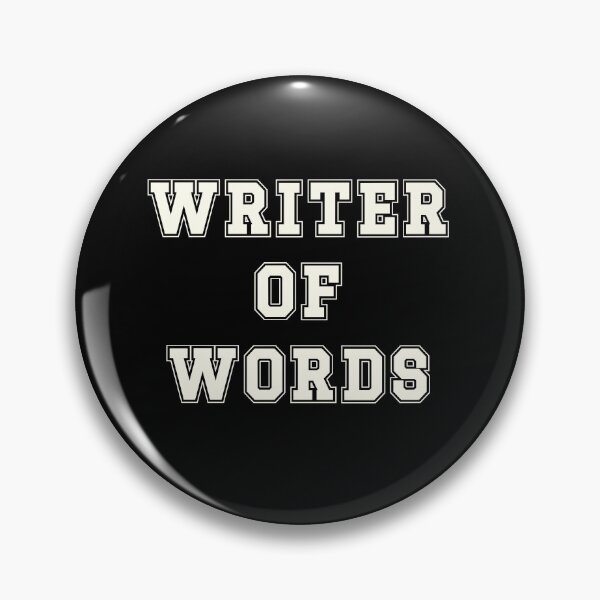 Item preview, Writer of Words; designs for writers and bloggers designed and sold by WoollyOrbit2000.