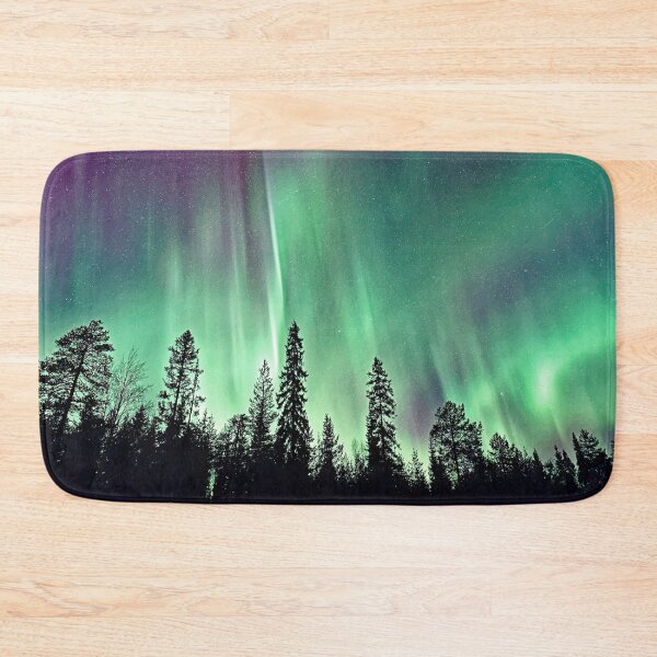 Item preview, Aurora borealis on night sky photography designed and sold by Tjokko-chan.