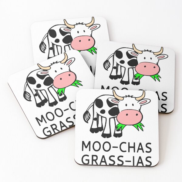 Item preview, Moo-chas Grass-ias (Muchas Gracias) Essential designed and sold by BrennaRossi.