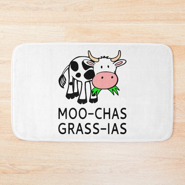 Item preview, Moo-chas Grass-ias (Muchas Gracias) Essential designed and sold by BrennaRossi.