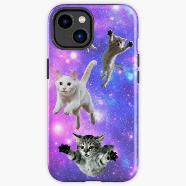 Katzen im Weltraum! iPhone Robuste Hülle