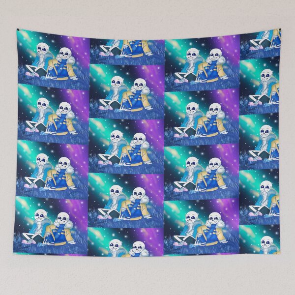 Item preview, Classic and Outertale Sans looking at the stars - Undertale designed and sold by xKathyx.