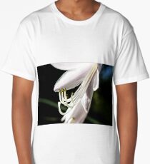 Bud with stamens. Long T-Shirt