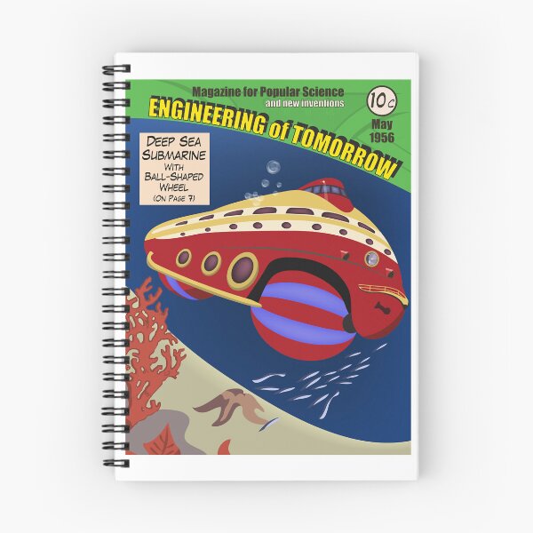 Item preview, Exhilarating Drug Addiction Business Detective Humor Deep Sea Submarine With Ball Shaped Wheel designed and sold by SierraHungry.