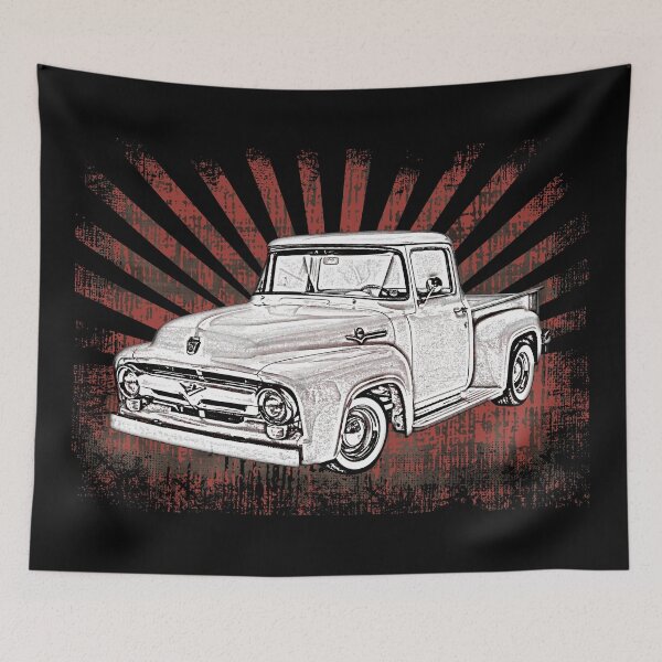 Item preview, 1956 Ford Truck with Sunburst designed and sold by surgedesigns.