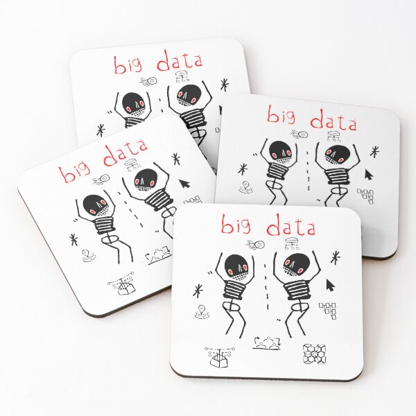 Item preview, data science vs artificial intelligenc designed and sold by hive8.