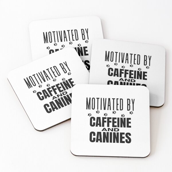 Item preview, Caffeine and Canines designed and sold by BookOfE.