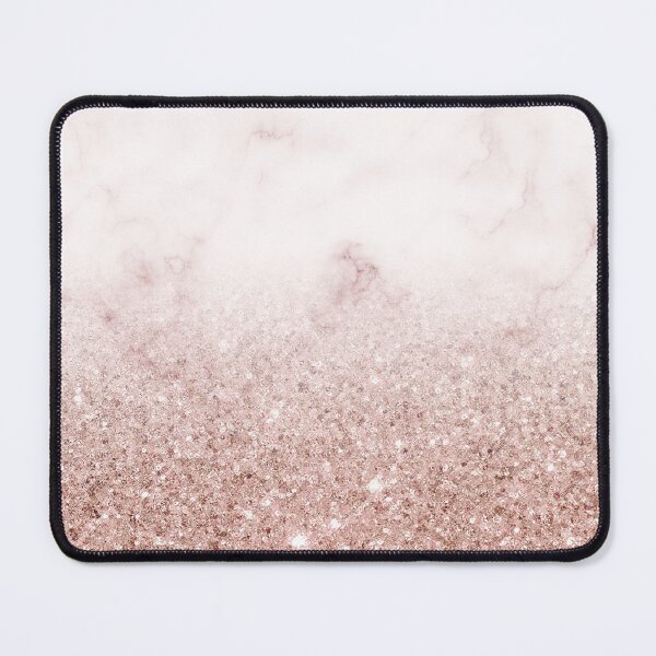 Item preview, Blush Pink Marble And Rose Gold Glitter Gradient designed and sold by GMM Designs.
