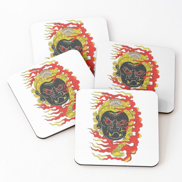 Item preview, Fudo Myoo tattoo design flash  designed and sold by HailRudd.