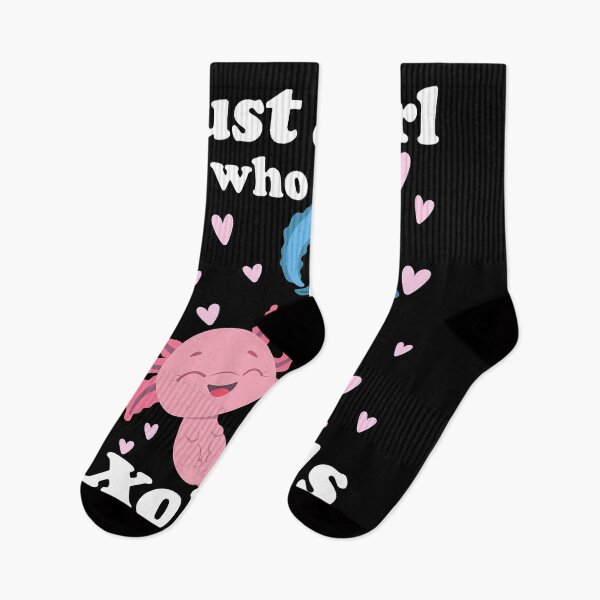 Item preview, Just A Girl Who Loves Axolotls Axolotl Cute Kawaii designed and sold by MichealExan.