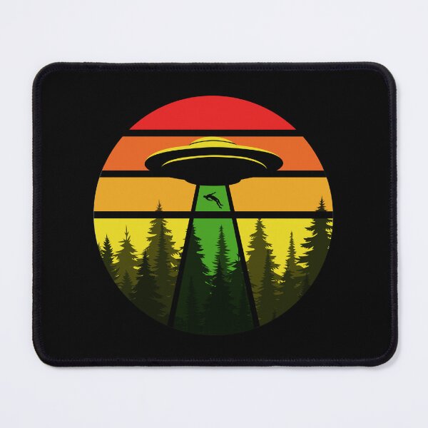 Item preview, Retro UFO Abduction Emblem designed and sold by 90sAlien.