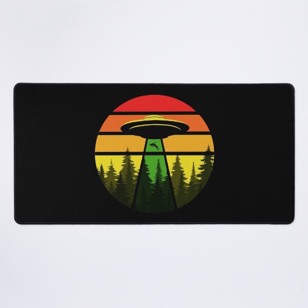 Item preview, Retro UFO Abduction Emblem designed and sold by 90sAlien.