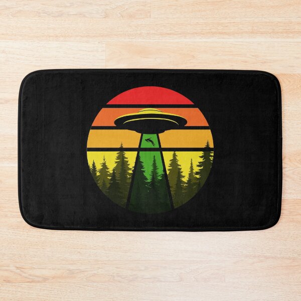 Item preview, Retro UFO Abduction Emblem designed and sold by 90sAlien.