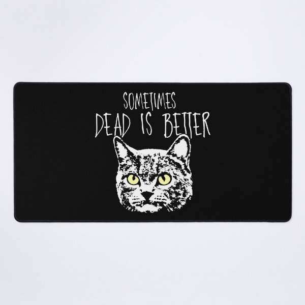 Item preview, Pet Sematary Chuch Cat Face Sometime Dead Is Better Graphic designed and sold by HardiKel.
