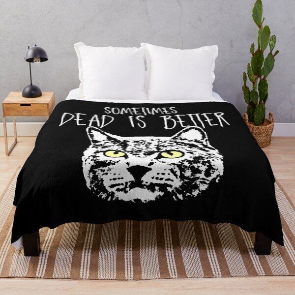 Item preview, Pet Sematary Chuch Cat Face Sometime Dead Is Better Graphic designed and sold by HardiKel.