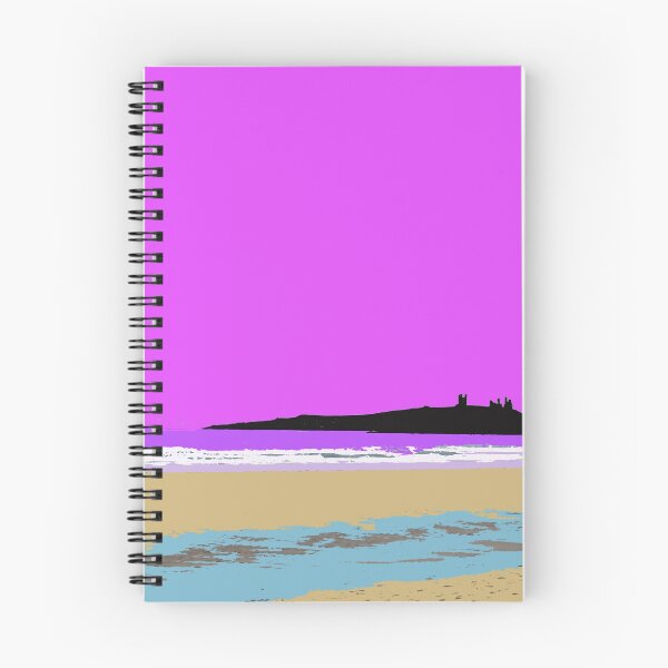 Item preview, Embleton Beach and Dunstanburgh Castle designed and sold by Jan Palmer.