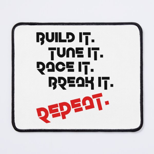 Item preview, BUILD IT TUNE IT RACE IT BRAKE IT FIX IT designed and sold by Racingdecals.