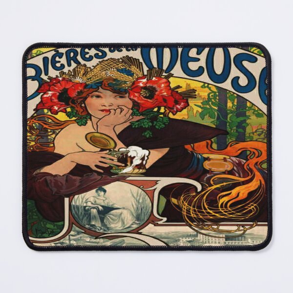 Item preview, Alphonse Mucha Bieres de la Meuse designed and sold by Olivia-One.