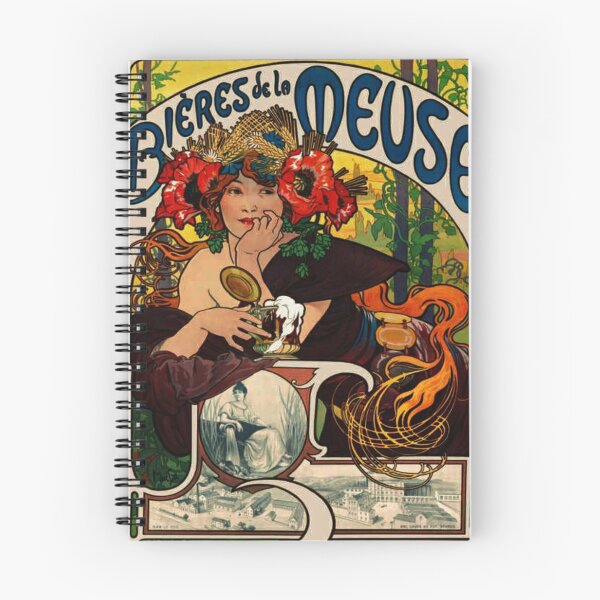 Item preview, Alphonse Mucha Bieres de la Meuse designed and sold by Olivia-One.