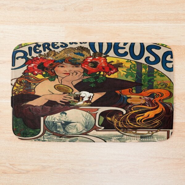 Item preview, Alphonse Mucha Bieres de la Meuse designed and sold by Olivia-One.