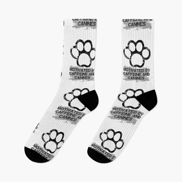 Item preview, Caffeine and Canines designed and sold by BookOfE.