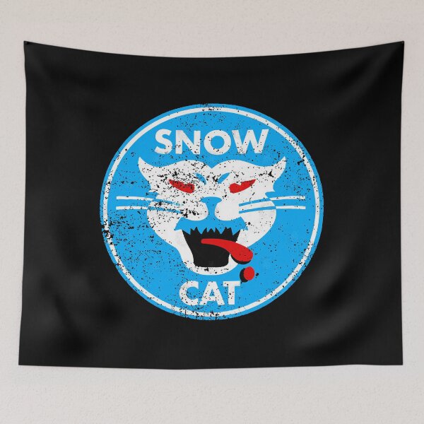 Item preview, Snow Cat Vintage Decal designed and sold by RapheroH73.