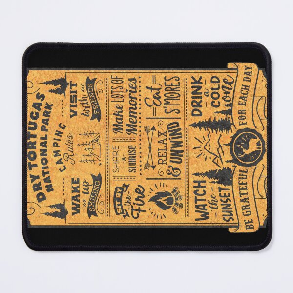 Item preview, Dry Tortugas National Park Camping Rules designed and sold by JordanHolmes.
