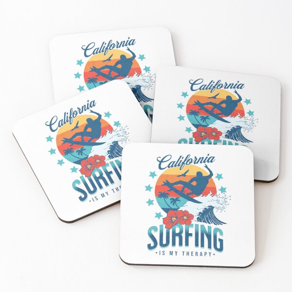 Item preview, Surfing is my Therapy - Vintage Surf designed and sold by ZimbomDesigner.